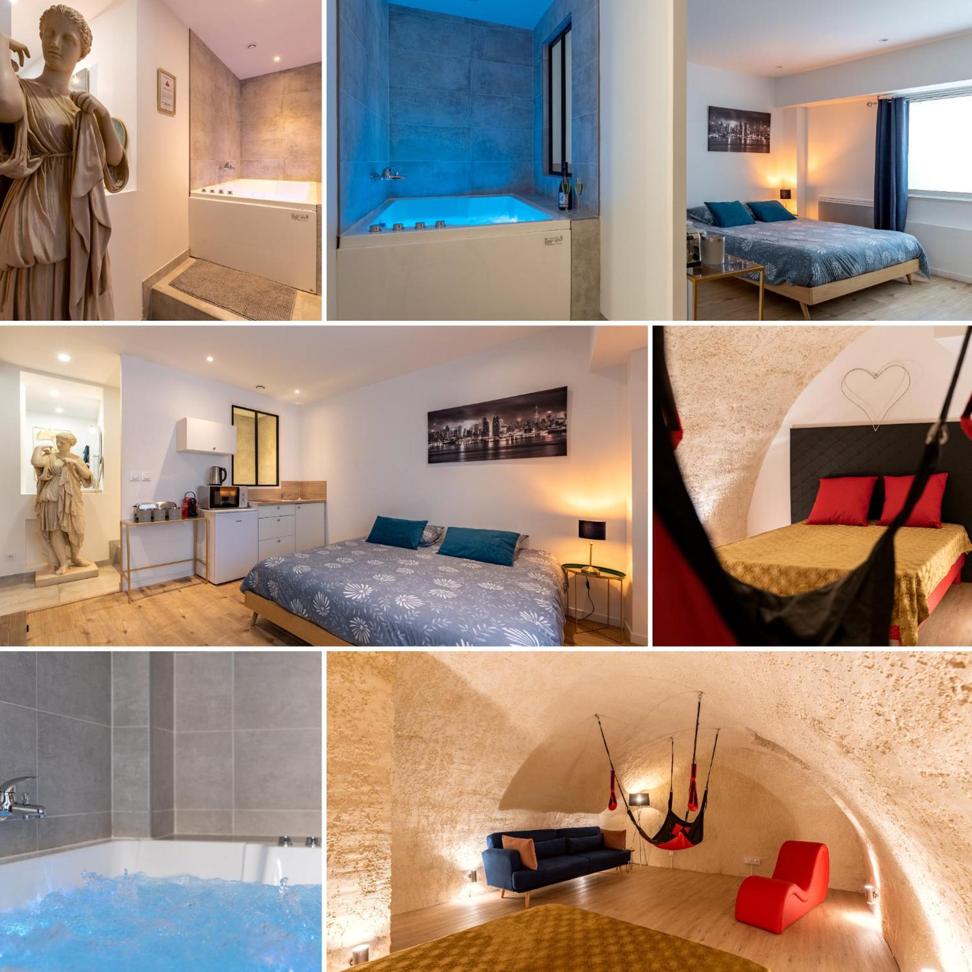 Le Fruit Defendu "Love Room" Jacuzzi Centre Ville Rouen Eksteriør bilde